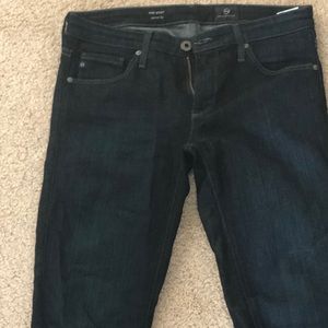 AG dark skinny jeans size 26R